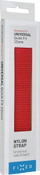 Rrip ore FIXED Nylon Strap, Garmin QuickFit 22 mm, me mbyllje velcro, i kuq