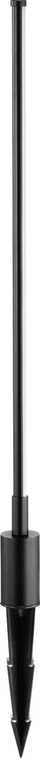 Lampë kopshti Azzardo Fredo 98 AZ5338, LED 12W, IP54 4000K, e zezë