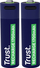 Bateri rikarikuese Trust 25584 AA, USB C, set, gri