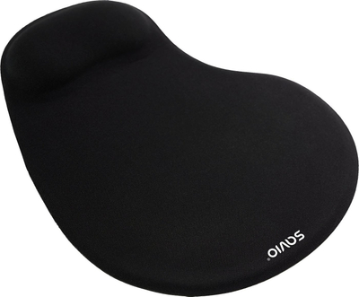 Mousepad Savio MP-01B me jastëk xheli, i zi
