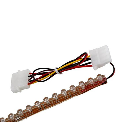 Shirit LED Lamptron FlexLight Standard, 12x LED, 12V Molex, i kuq