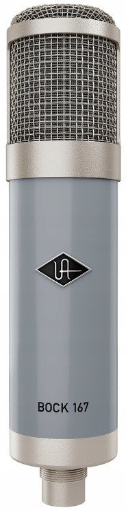 Mикрофон кондензатор Universal Audio MIC UA167, лампа, голема мембрана, сина