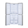 Frigorifer Sam Cook PSC-WG-1010B, Side by Side, No Frost, 472L, i zi