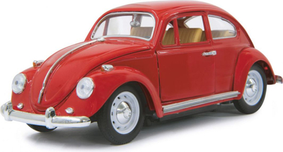 Makinë lodër Jamara VW Beatle 1:18, (405110), 27MHz, e kuqe