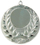 Medalje çeliku MMC1140, 40mm, me vend për emblemë, ngjyrë argjendtë