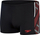 Rroba banje për burra Speedo Tech Panel Aquashorts, ECO Endurance+, të zeza me t’kuqe