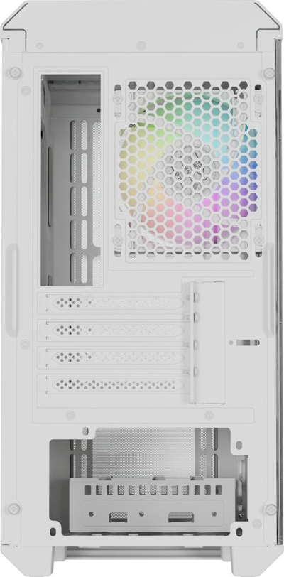 Kuti PC Natec Genesis Irid 503 ARGB LITE, Micro ATX Mini ITX, xham i temperuar, e zezë