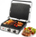 Grill elektrik kontaktues ProfiCook PC-KG 1264, 2000W, pllaka 180°, inox argjendt