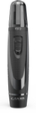 Сет машинка за потстрижување брада и коса GAMA Black Titanium Tweezer Set T744, без кабел, тример за нос и уши, црна