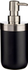 Dozator sapuni Black Inox, 350 ml, plastikë bambu çelik inox, i zi