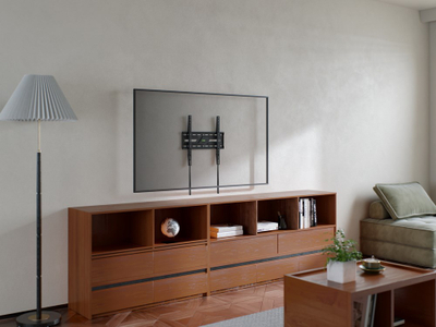 Mbajtëse muri për TV Gembird WM-75F-02, 32"-75", 75kg, e zezë