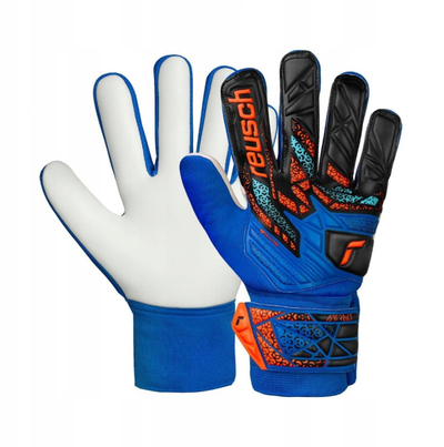 Doreza portjeri Reusch Attrakt Starter Solid Jr 5572514 4467 për kalamaj, blu