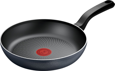 Tigan Tefal So Light, 24cm, veshje jo-ngjitëse, i zi