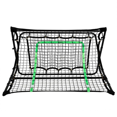 Rebounder futbolli VirtuFit Combi Bumper Kickback, 113 x 106 x 61 cm, jeshil