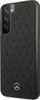Këllëf telefoni Mercedes MEHCS22MPSQBK për Samsung Galaxy S22+, lëkurë natyrale, i zi