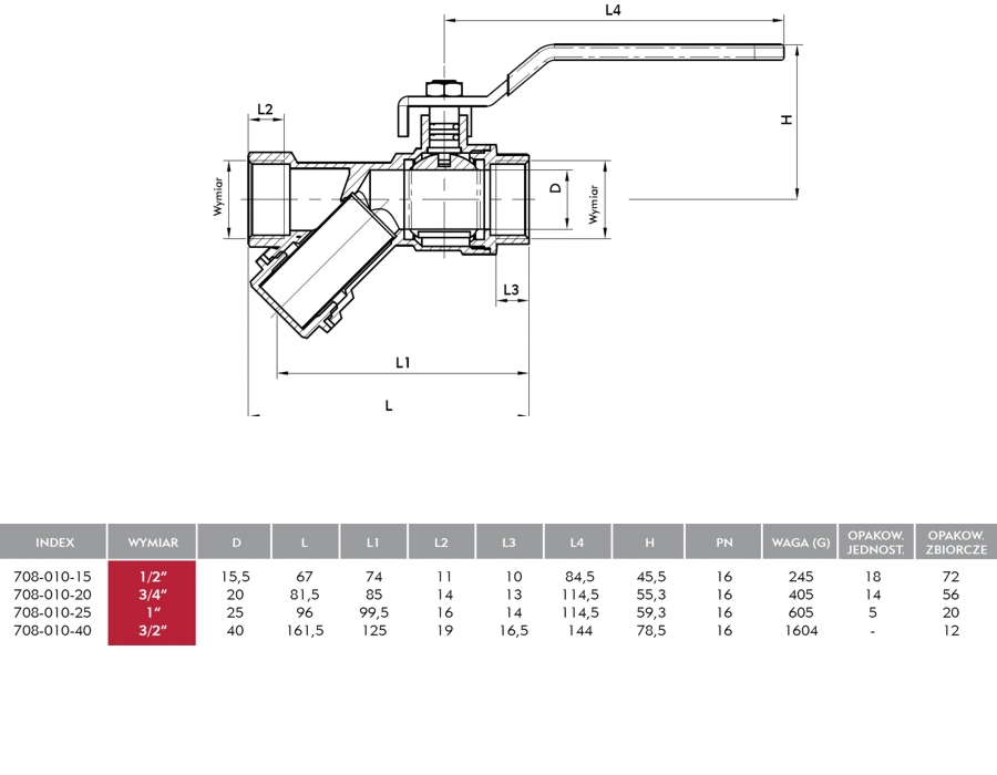 Valvul këndi KFA 708-010-15, me filtër, 1/2", bronzi 2