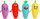 Lodër antistres FOL TOYS Squishy Carrot 0094I, 8x14 cm, portokalli