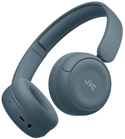 Kufje JVC HA-S59W, Bluetooth, 50 orë bateri, blu