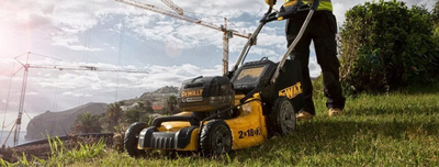 Teh ndërrimi për kositëse DeWalt DCMW564, çelik i fortë, 1 copë, i zi