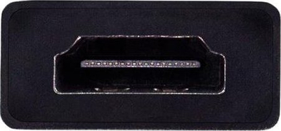 Adapter video OWC Mini DisplayPort në HDMI, 4K, audio, i zi