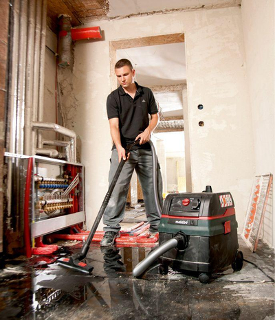 Fshesë industriale me korrent Metabo ASR, 25 L, 1400 W, e zezë