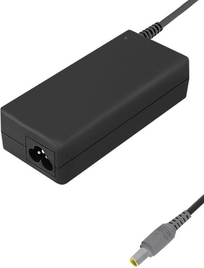 Adaptores rryme për laptop Qoltec 50013, 65W, 20V 3.5A, i zi