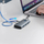Hub USB C Orico PW11 6P, 6 në 1, HDMI 4K, gri argjendtë
