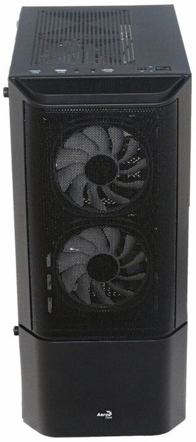 Kasë Aerocool Quantum v3 Midi-Tower, RGB, e zezë