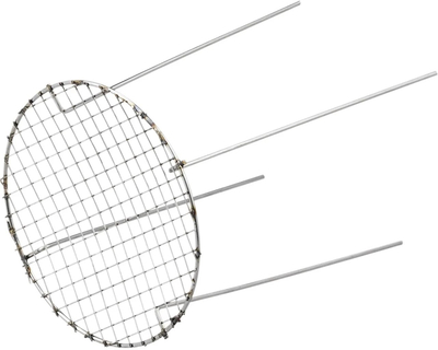 Rrjetë ventilimi Duka Mesh Type 195.4, 100 mm, inox, argjendtë