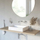 Varëse muri Deante Silia, njësh, bronz brushed steel