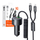 Karikues makine Mcdodo CC-0370, 120W, kabllo USB-C Lightning tërheqëse, i zi