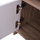 Komodë për TV Scott 123×39,5×35,5-45,5 cm (HM8766.01), bardhë