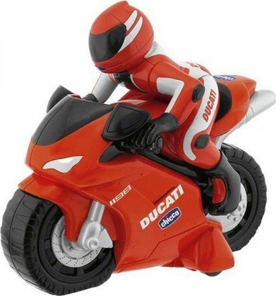 Motor lodër me telekomandë Chicco Ducati 1198, për fëmijë 2+, i kuq