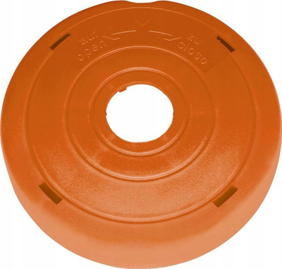 Kapak bobine për trimmer Gardena 05330, pjesë origjinale këmbimi, plastik, portokalli