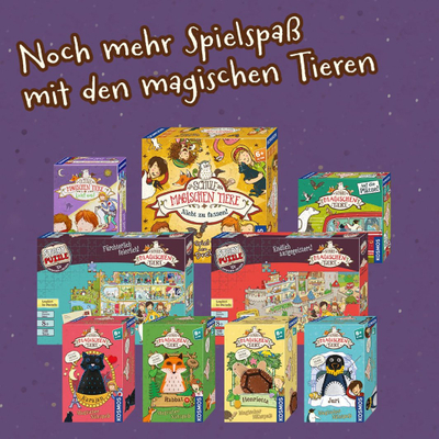 Puzzle historie Kosmos Die Schule der magischen Tiere Endlich ausgegeistert, 200 pjesë, 8+, shumëngjyrëshe