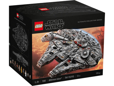 Set ndërtimi LEGO Star Wars Millennium Falcon 75192, model koleksionist, për të rritur, shumëngjyrësh