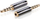 Përshtatës AV Ugreen, Jack 2.5 mm - Jack 3.5 mm, i zi