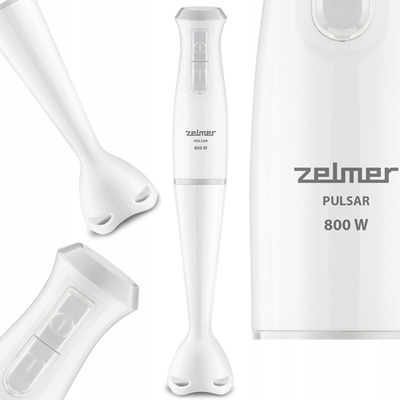 Blender dore Zelmer Pulsar ZHB4560S, 800W, Turbo, gri