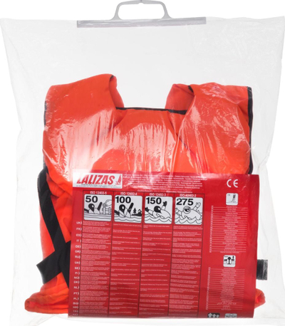 Jelet shpëtimi Lalizas CE 100N, fëmijë 10-20 kg, portokalli