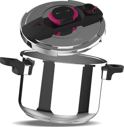 Tenxhere me presion Taurus Great Moments Superrapid, 6L, çelik inox, argjendtë