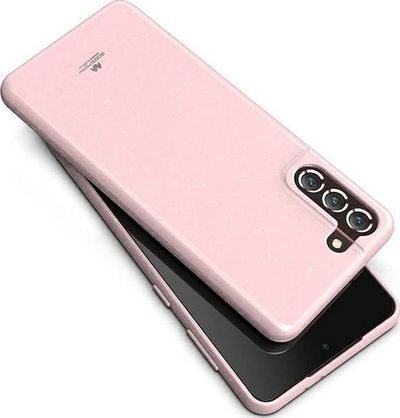 Kllapë telefoni Goospery Mercury Jelly për Samsung Galaxy A04s, TPU i butë, rozë e çelët