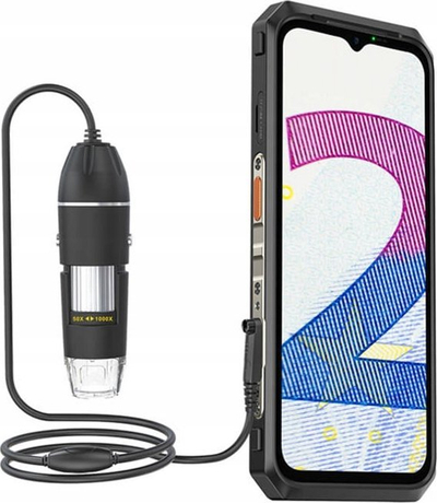 Kamerë inspektimi UleFone uSmart C01, zmadhim 1000x, HD, e zezë