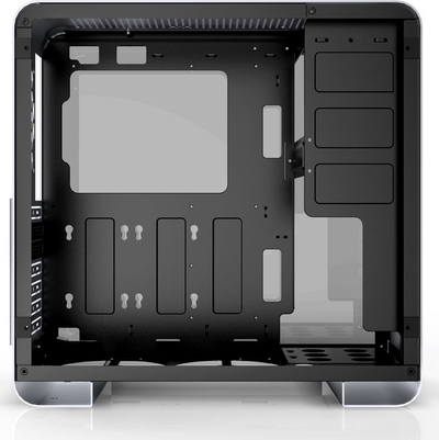 Kuti PC Jonsbo U4 Plus, ATX Micro ATX ITX, xham i temperum, ngjyrë argjendi