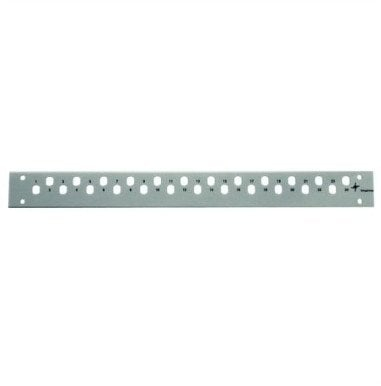 Panel optik rack Telegärtner H02025A0474, 48.3cm 19", 1U 12 porta E2000, gri