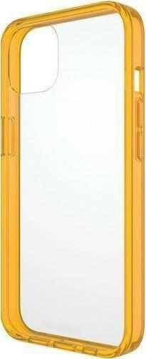 Maskë mbrojtëse PanzerGlass ClearCase për iPhone 13, xham i kalitur, shtresë antibakteriale, Tangerine