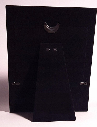 Kornizë foto për gocë bebe, metal, 10x15 cm, rozë