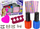 Set manikyri LeanToys Nail Painting Set, me shkëlqim, për fëmijë