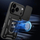 Maskë telefoni Hurtel Hybrid Armor Camshield për iPhone 17 Pro, me këmbëz, kapak kamere, e zezë