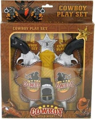 Set lojërash kauboj Adar Cowboy Set, për fëmijë, shumëngjyrësh