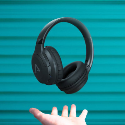 Kufje wireless Lamax Base 2, Bluetooth 5.3, deri 48 orë bateri, të zeza